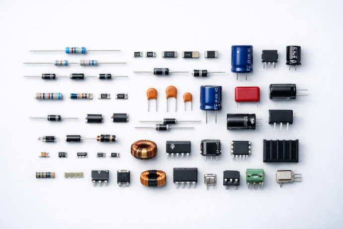 Electronic components and modules for power electronics