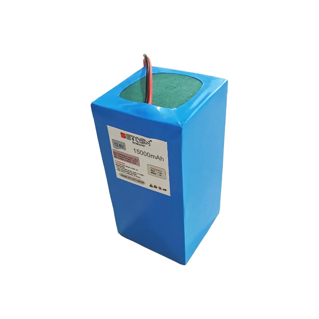 [BT022] 12V 15Ah LFP Battery pack with15A BMS | 3000+ cycle life