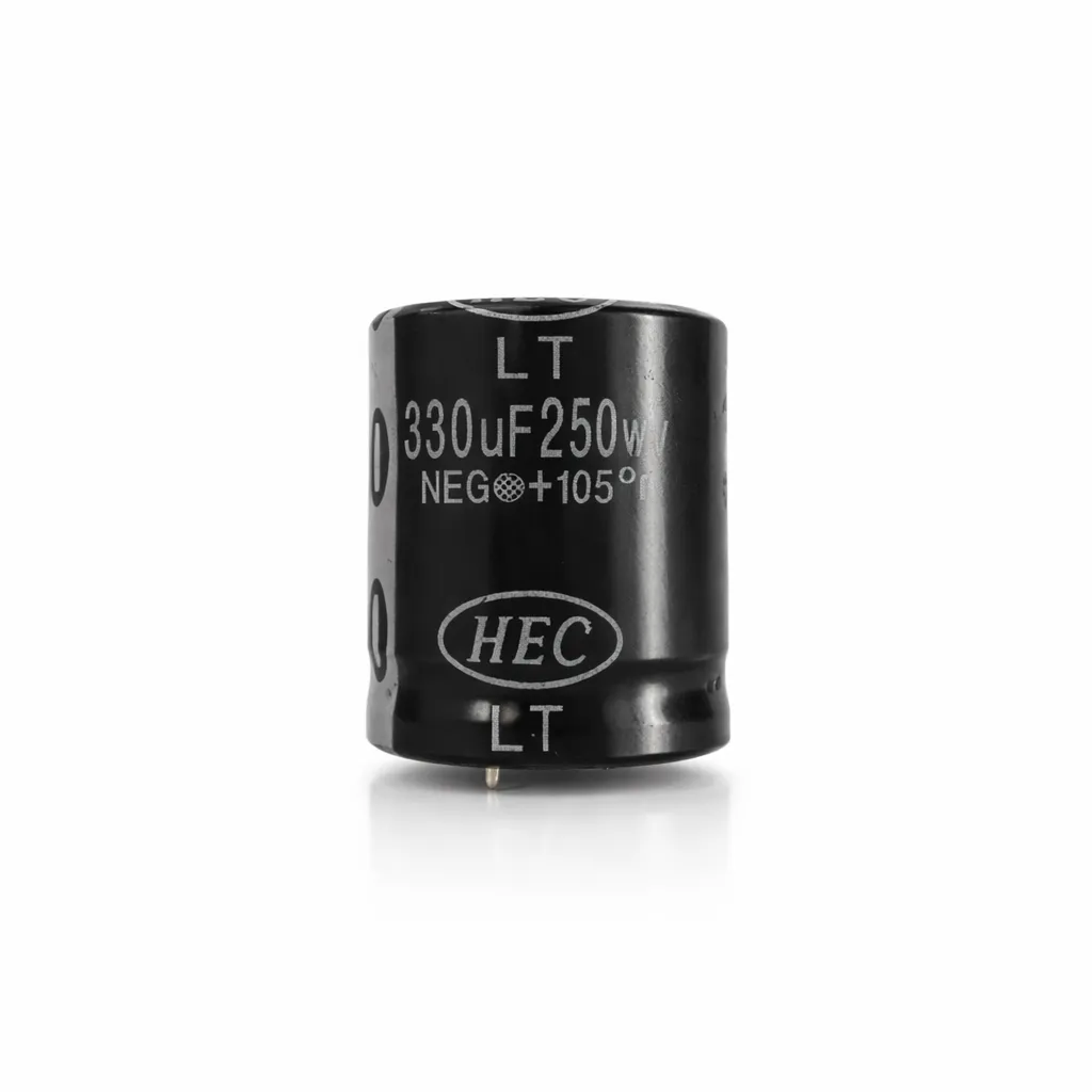 330µF 250V Electrolytic Capacitor | High Temperature 105°C | Radial Lead